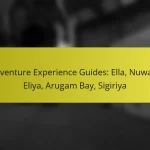 Adventure Experience Guides: Ella, Nuwara Eliya, Arugam Bay, Sigiriya
