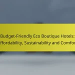 Budget-Friendly Eco Boutique Hotels: Affordability, Sustainability and Comfort