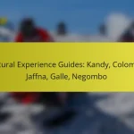 Cultural Experience Guides: Kandy, Colombo, Jaffna, Galle, Negombo