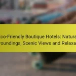 Eco-Friendly Boutique Hotels: Natural Surroundings, Scenic Views and Relaxation